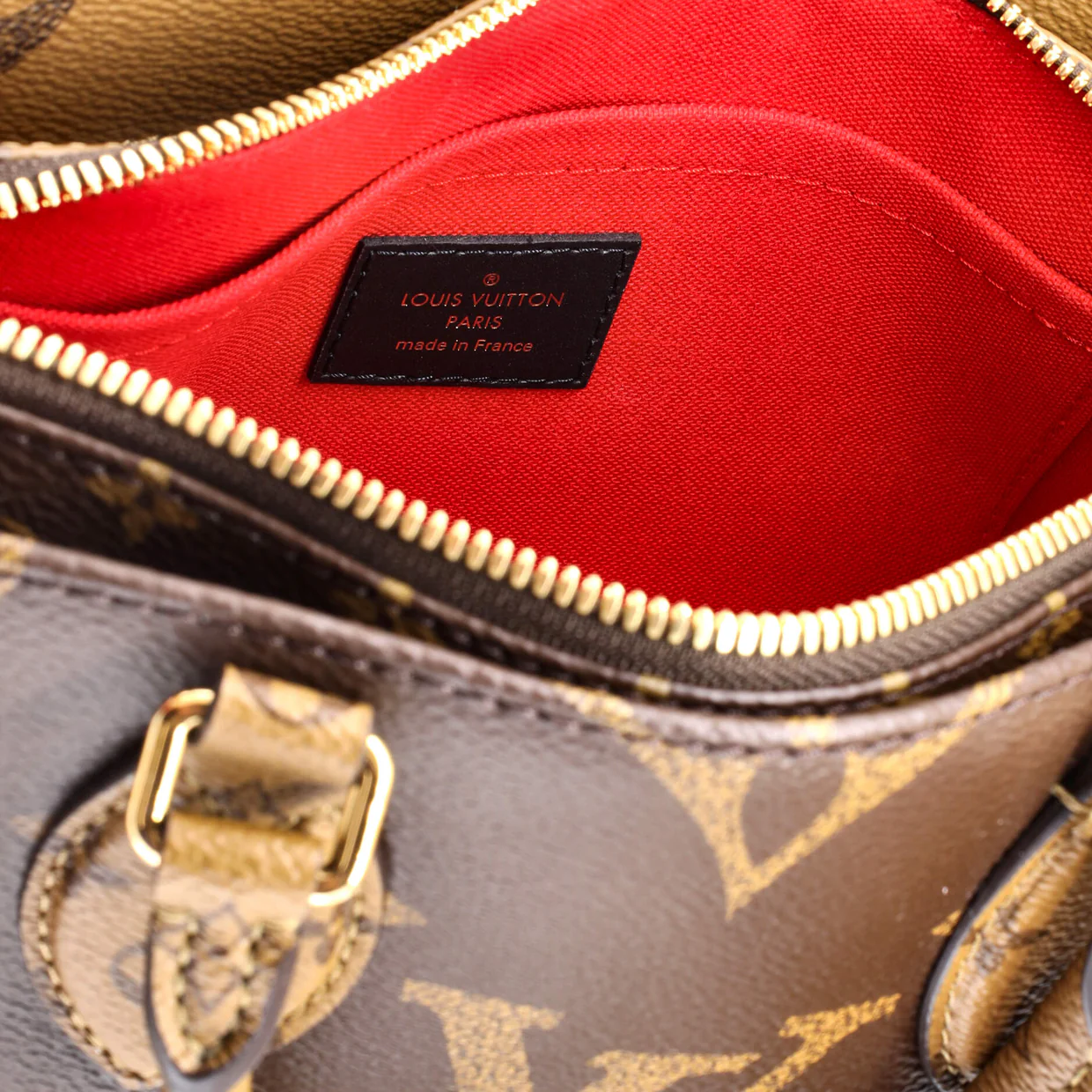 OnTheGo Tote Reverse Monogram Giant East West - Deep Luxury