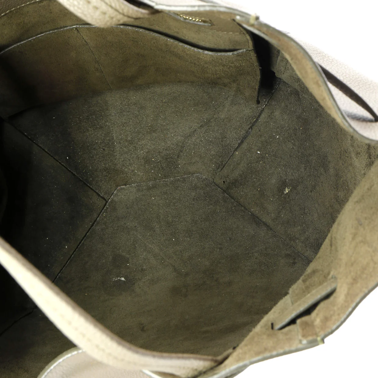 Phantom Tie Cabas Tote Leather Small - Deep Luxury