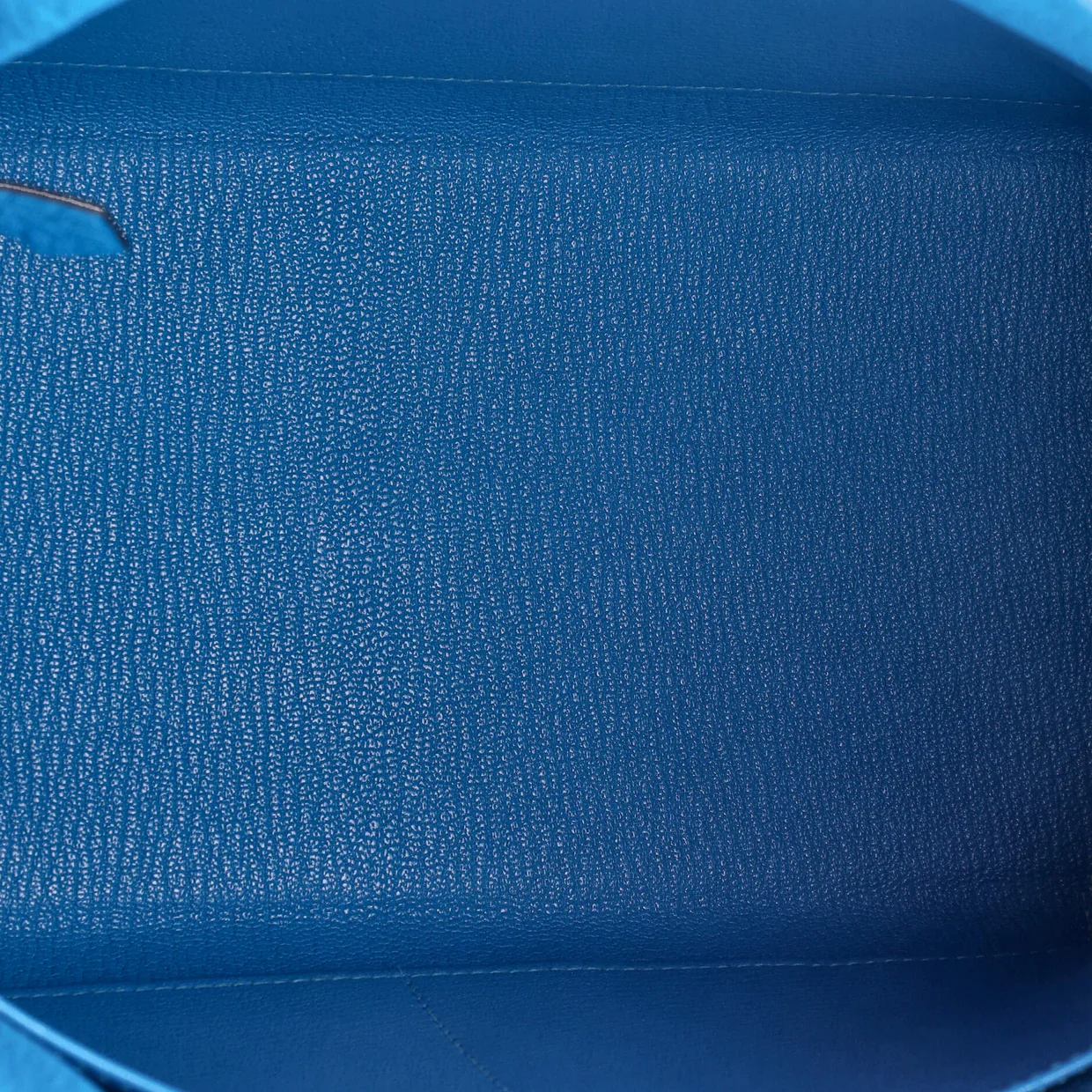 Kelly Handbag Bleu Hydra Clemence with Palladium Hardware 35 - Deep Luxury
