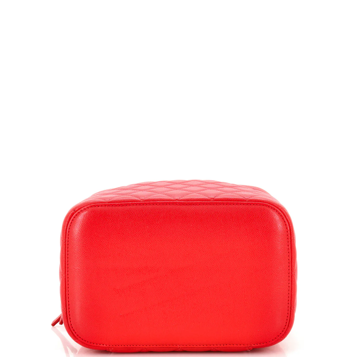 Classic Vanity Case Quilted Caviar Medium - Deep Luxury