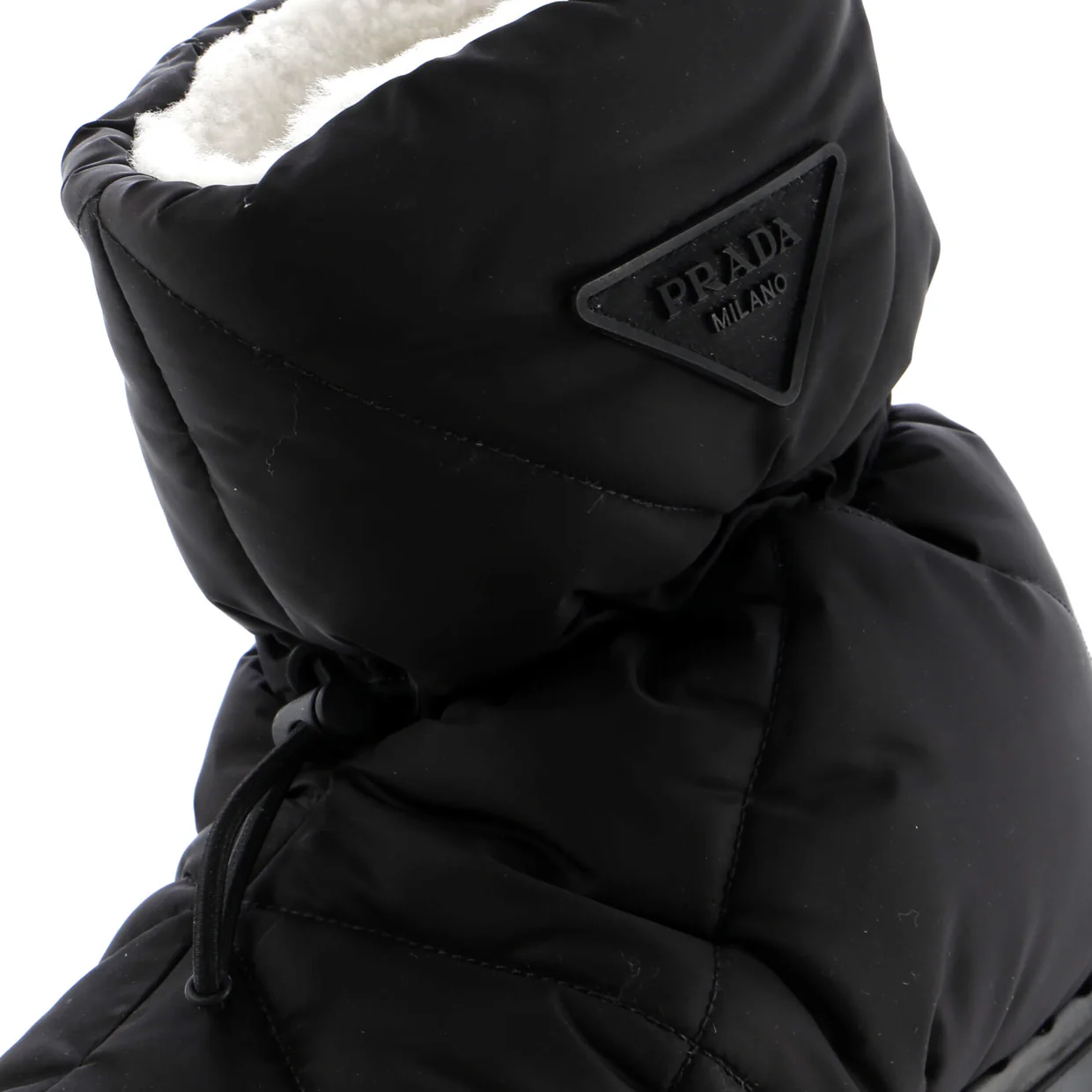 Women's Padded Snow Boots Quilted Nylon - Deep Luxury