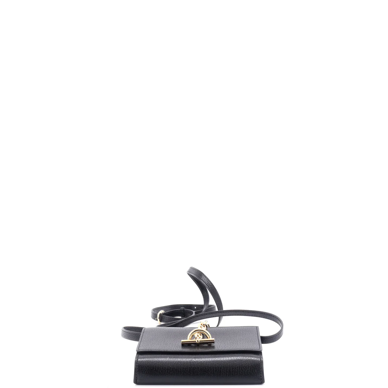 Chaine d'Ancre Compact Wallet on Strap Chevre Mysore - Deep Luxury