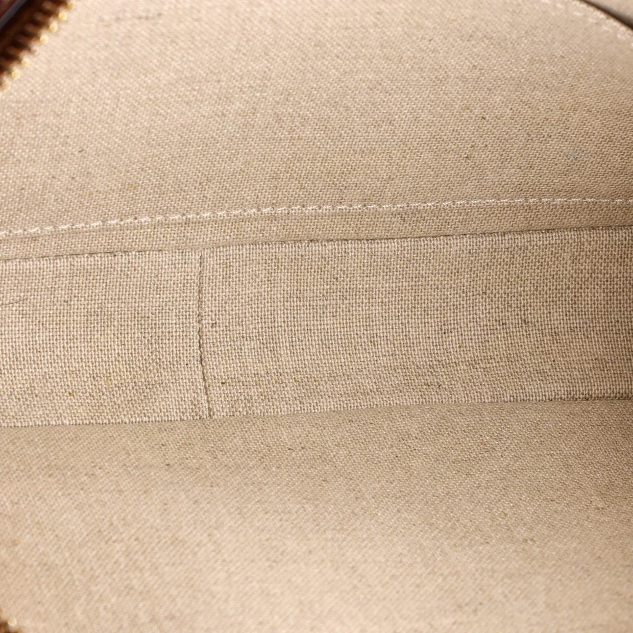 Cuir Triomphe Camera Shoulder Bag Canvas and Leather Small - Deep Luxury