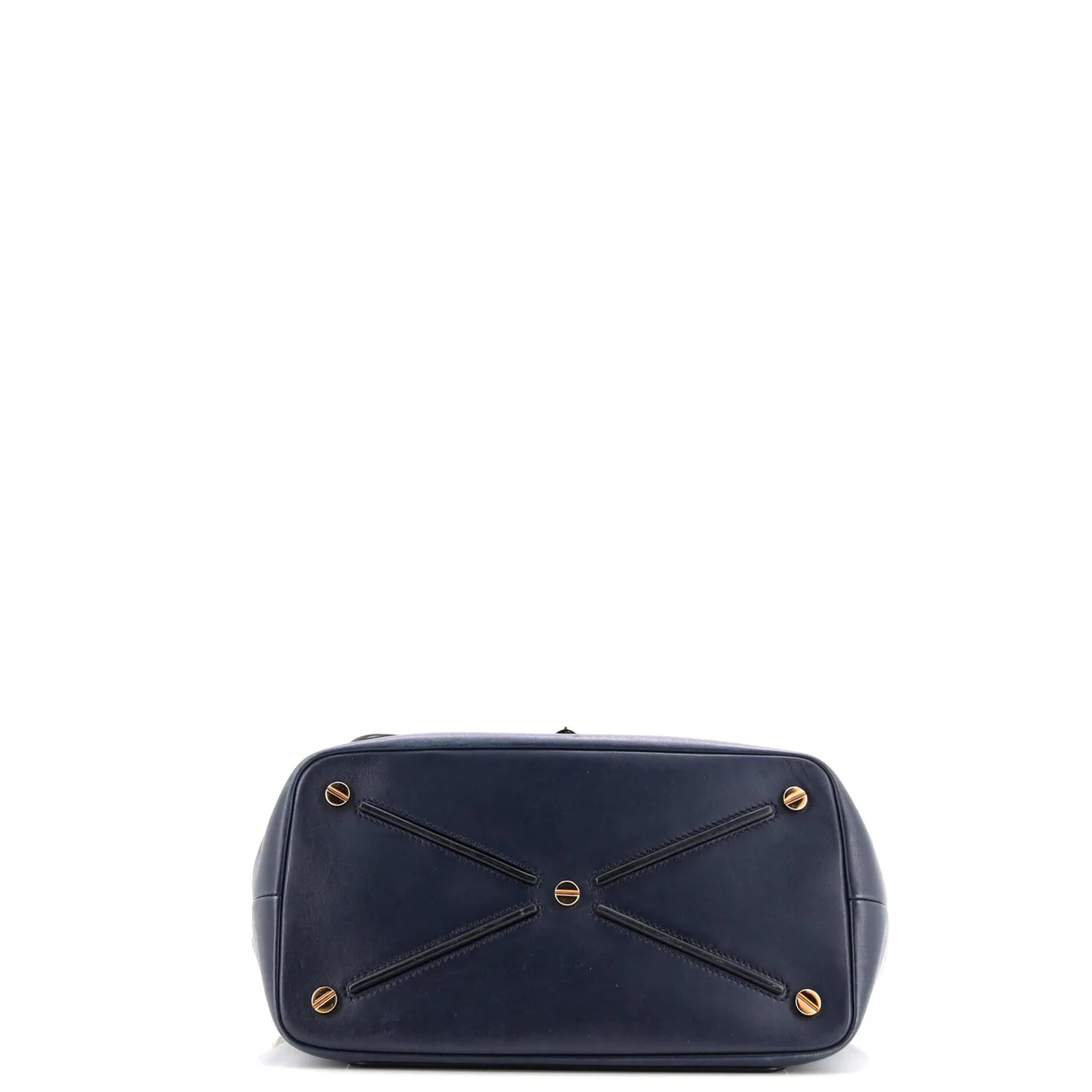 Demilune Flap Satchel Leather Medium - Deep Luxury