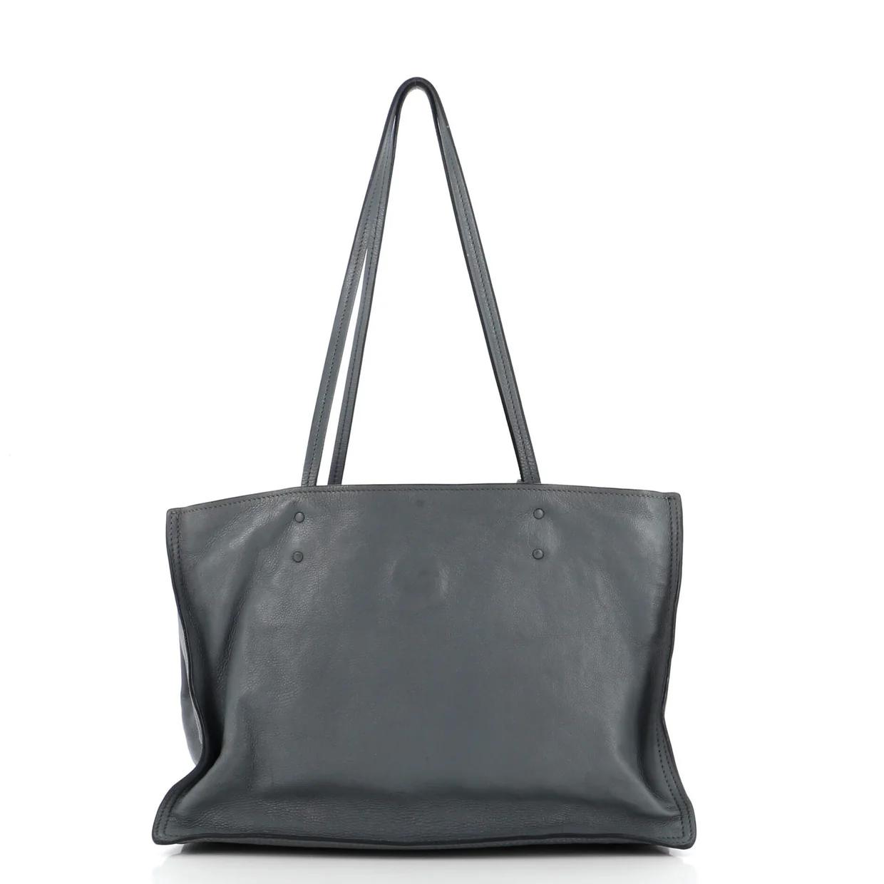 Etiquette Tote Glace Calf Medium - Deep Luxury