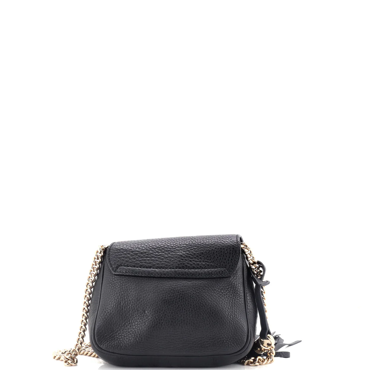 Soho Chain Crossbody Bag Leather Small - Deep Luxury