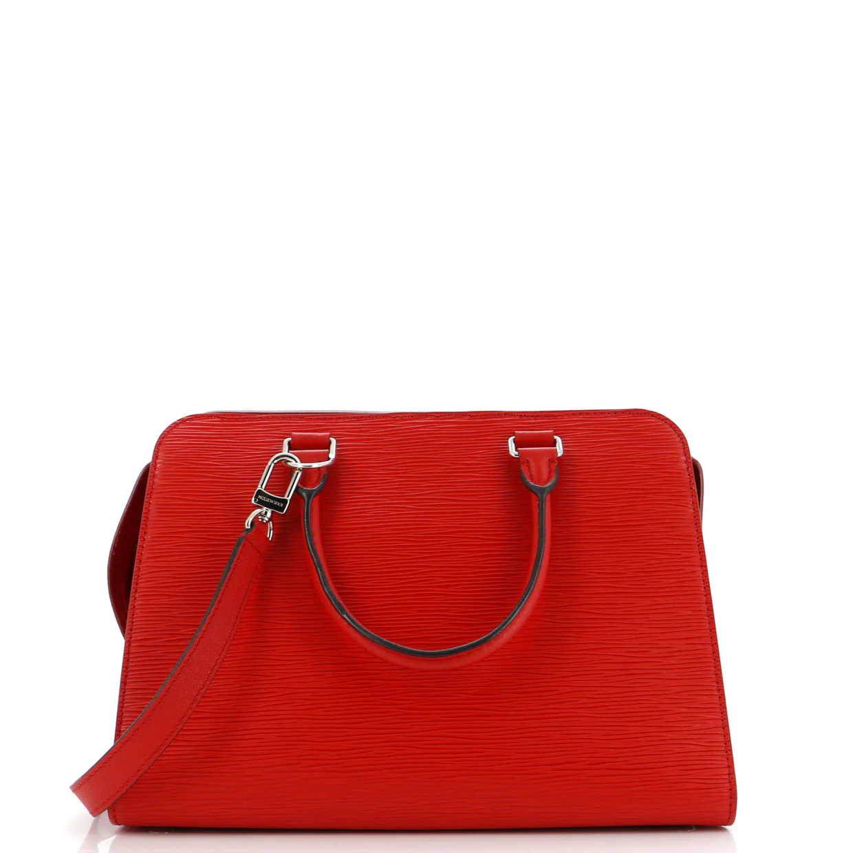 Vaneau Handbag Epi Leather MM - Deep Luxury