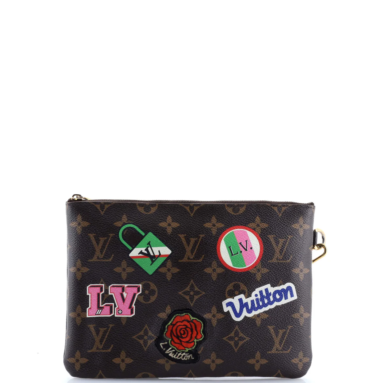 City Pouch Limited Edition Patches Monogram Canvas - Deep Luxury