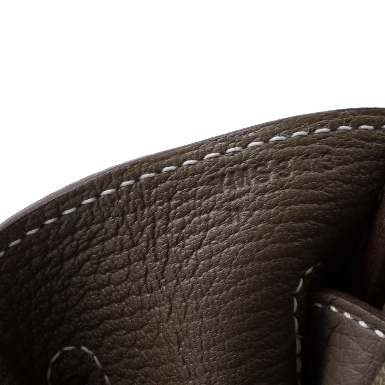 Birkin Handbag Grey Clemence with Palladium Hardware 30 - Deep Luxury