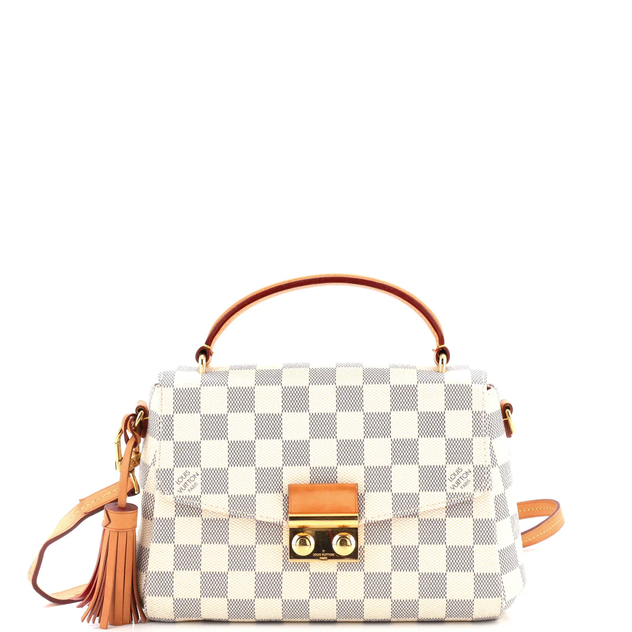 Croisette Handbag Damier - Deep Luxury