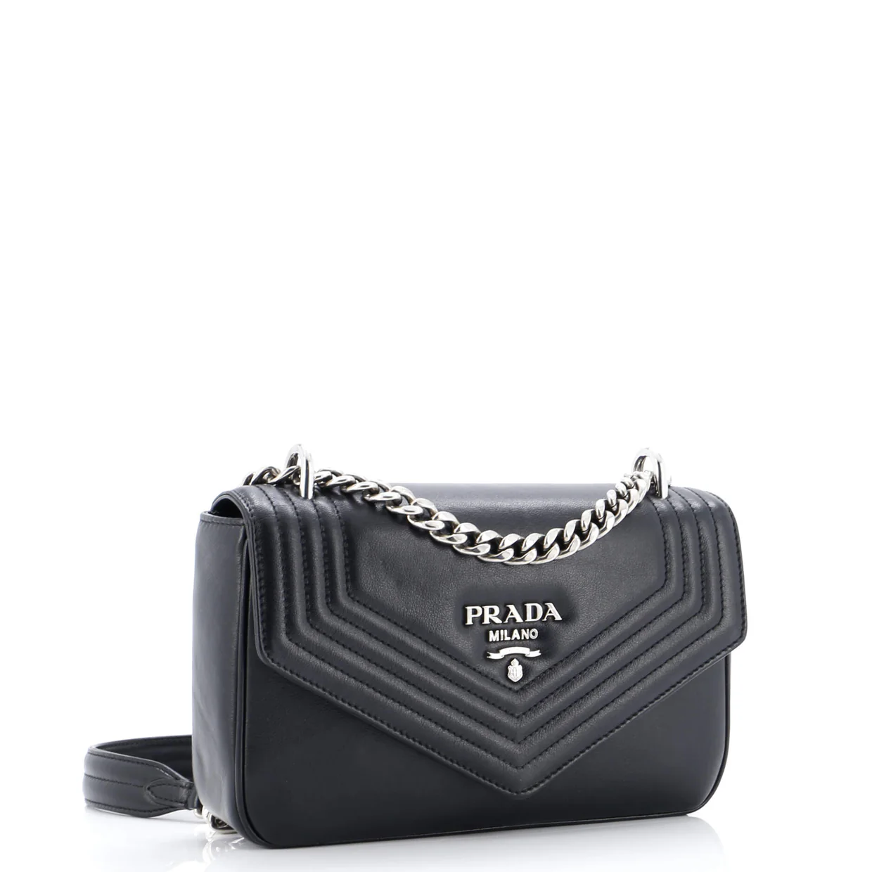 Chain Envelope Flap Shoulder Bag Grace Lux Medium - Deep Luxury