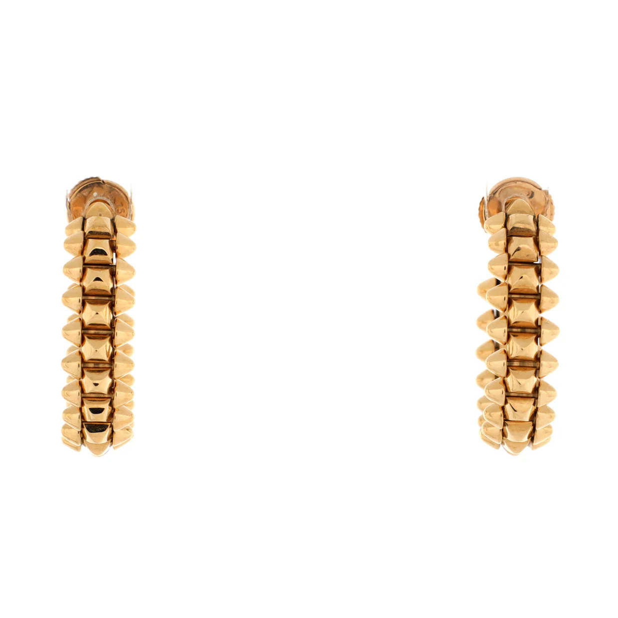 Clash de Cartier Earrings 18K Rose Gold Small 16.2mm - Deep Luxury