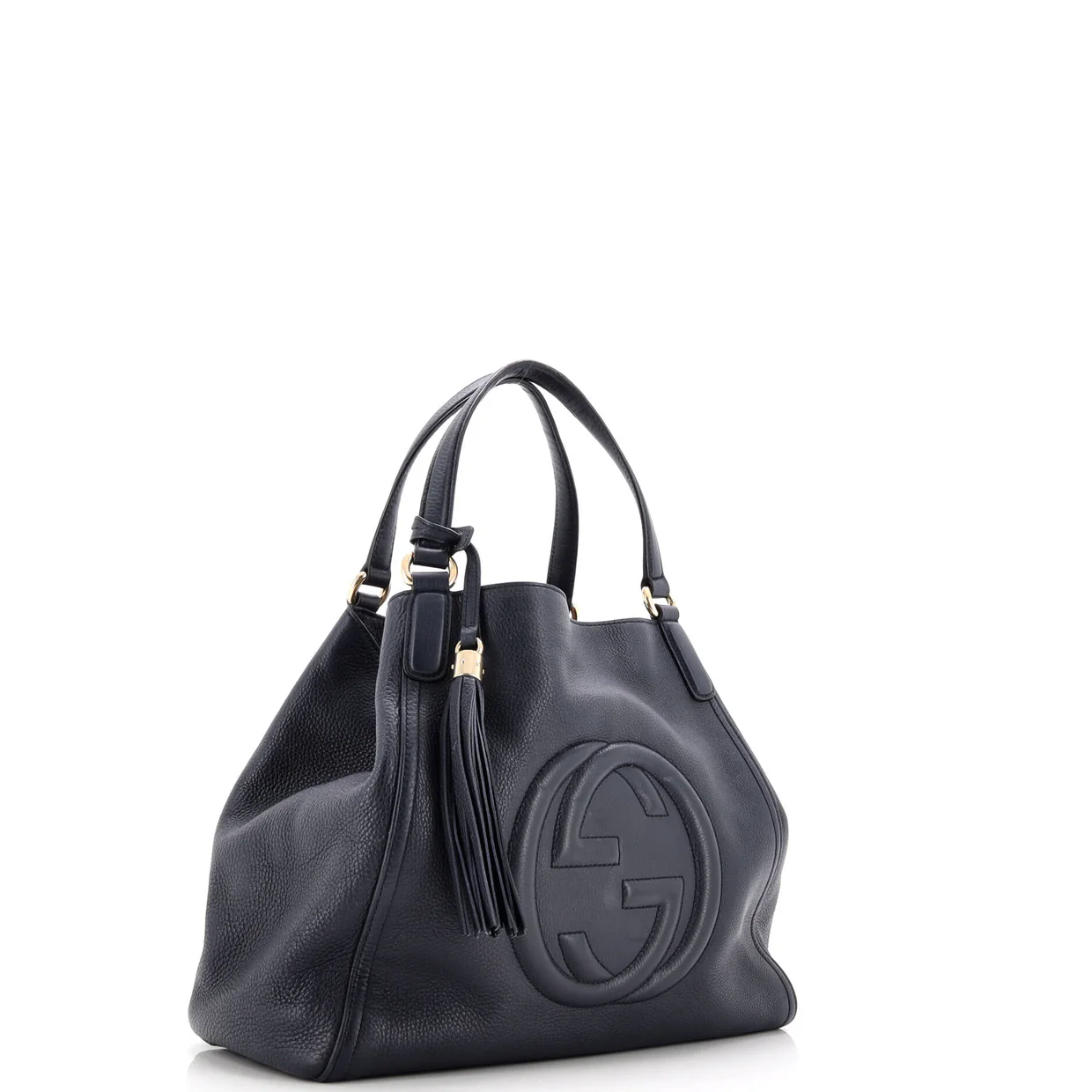 Soho Shoulder Bag Leather Medium - Deep Luxury