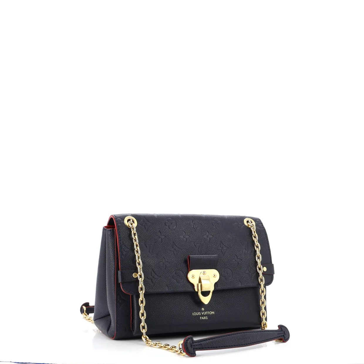 Vavin Handbag Monogram Empreinte Leather PM - Deep Luxury
