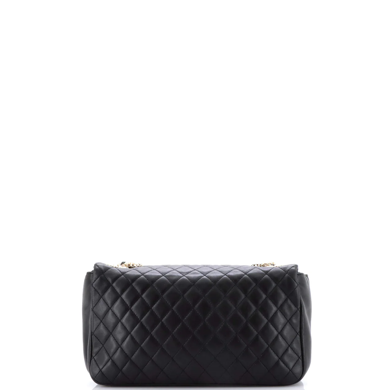 Westminster Pearl Chain Flap Bag Quilted Lambskin Medium - Deep Luxury