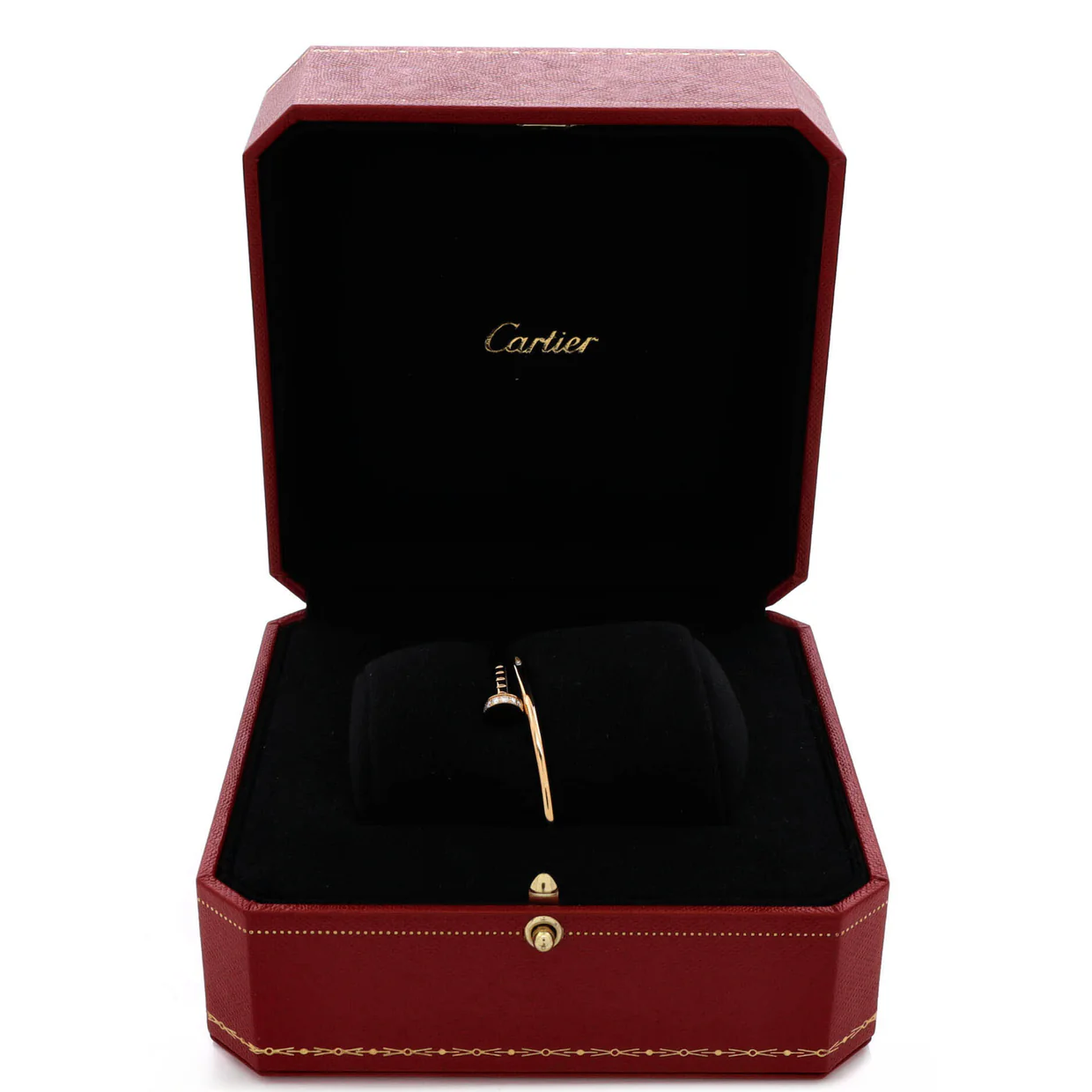 Juste un Clou Bracelet 18K Yellow Gold with Diamonds Small - Deep Luxury