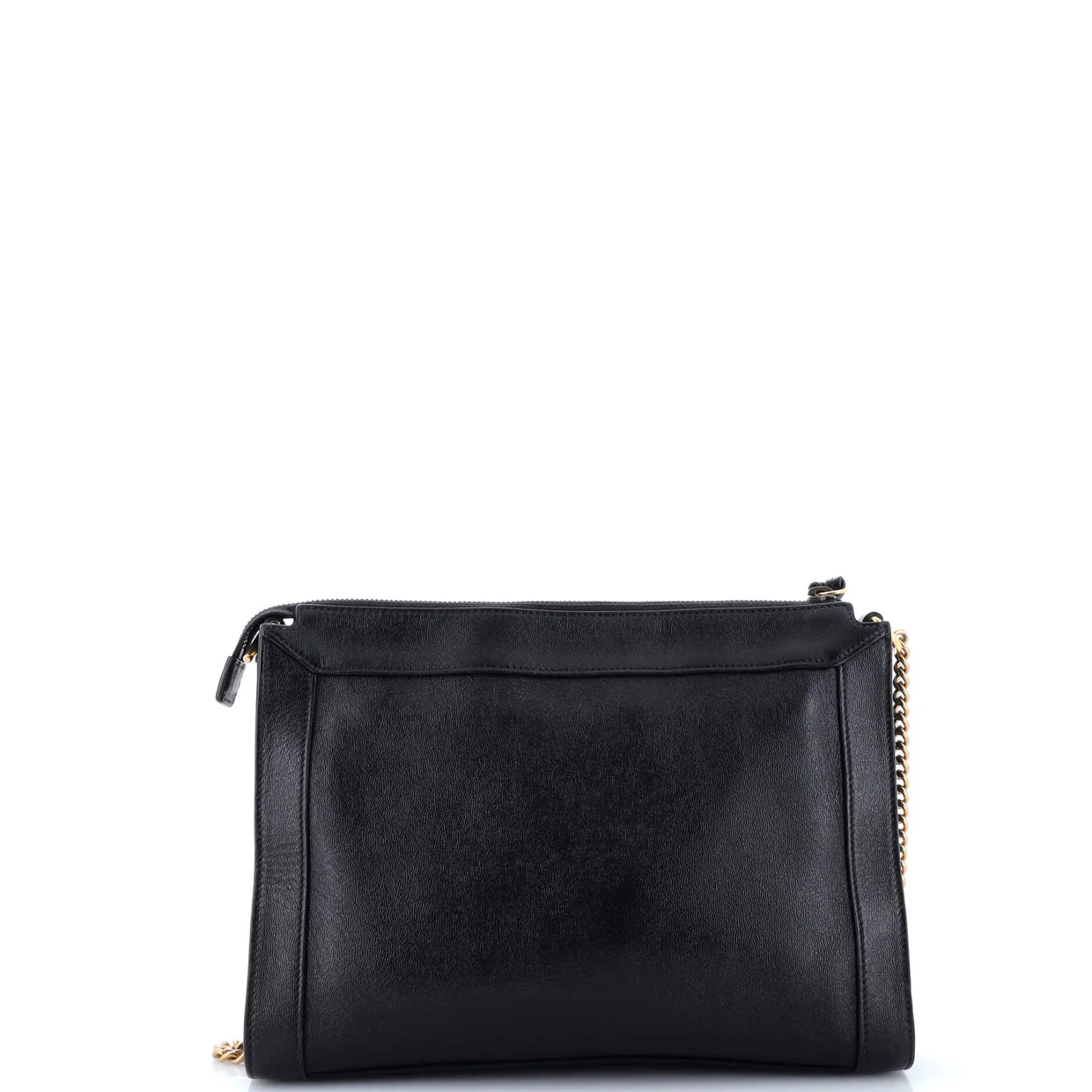 Dahlia Chain Shoulder Bag Leather Small - Deep Luxury