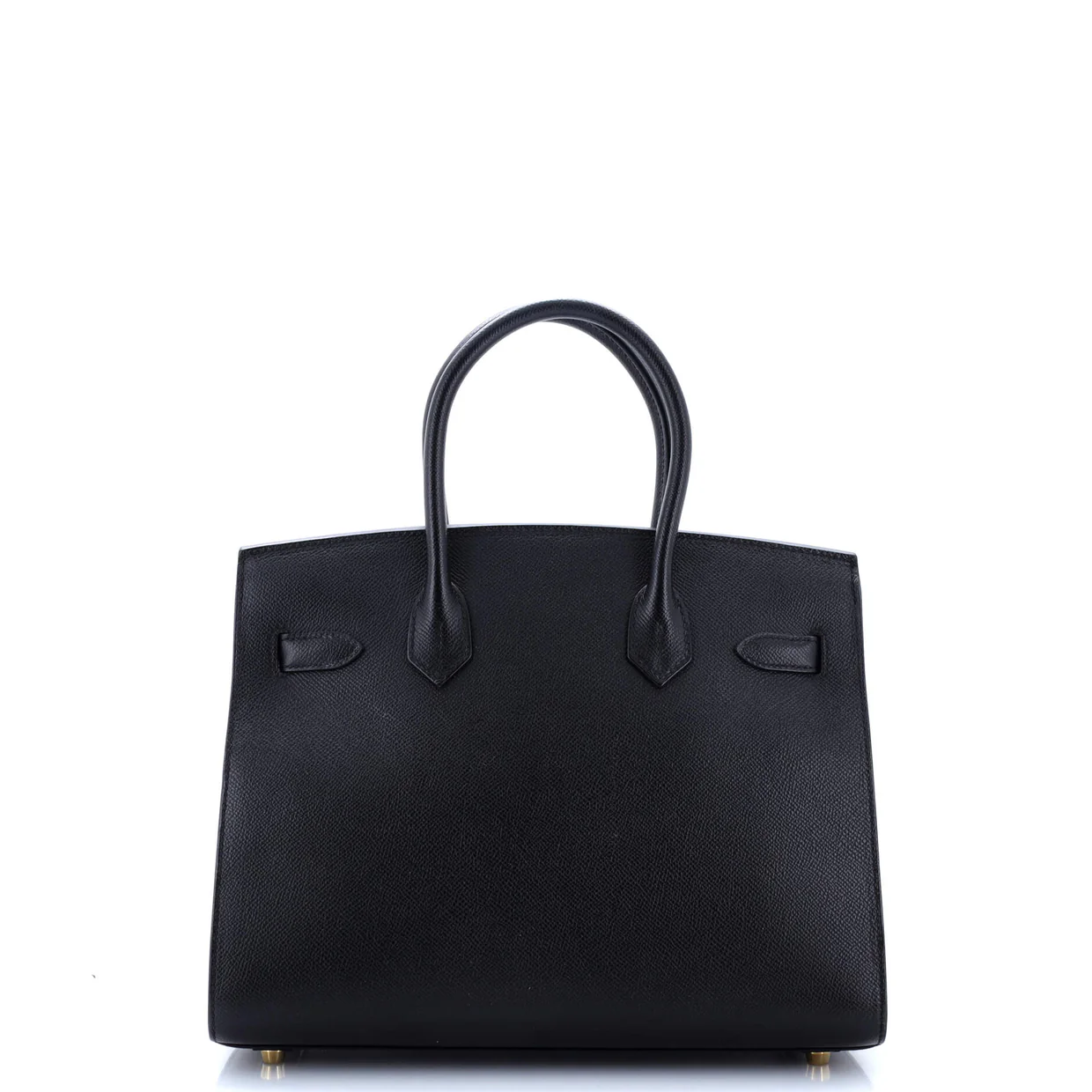 Birkin Sellier Bag Noir Epsom with Gold Hardware 30 - Deep Luxury