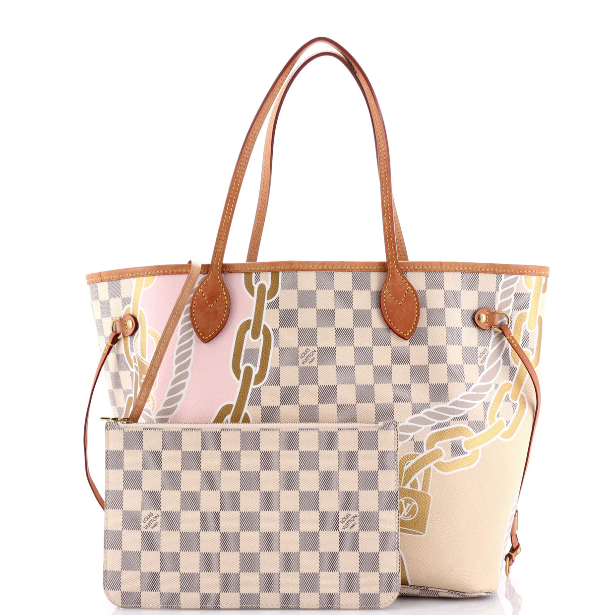 Neverfull NM Tote Limited Edition Nautical Damier MM - Deep Luxury