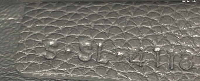 16 Top Handle Bag Grained Calfskin Medium - Deep Luxury