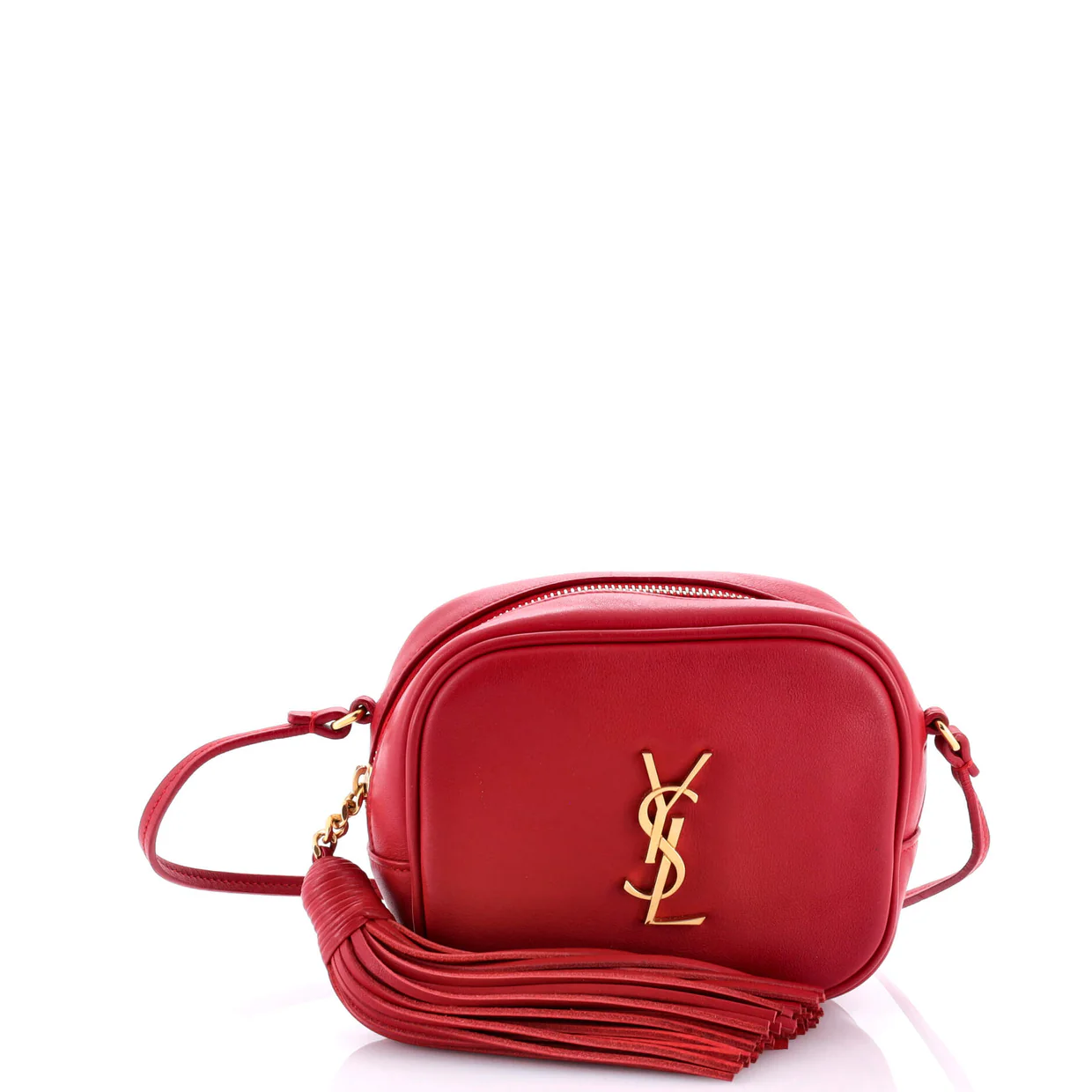 Classic Monogram Blogger Crossbody Bag Leather Small - Deep Luxury