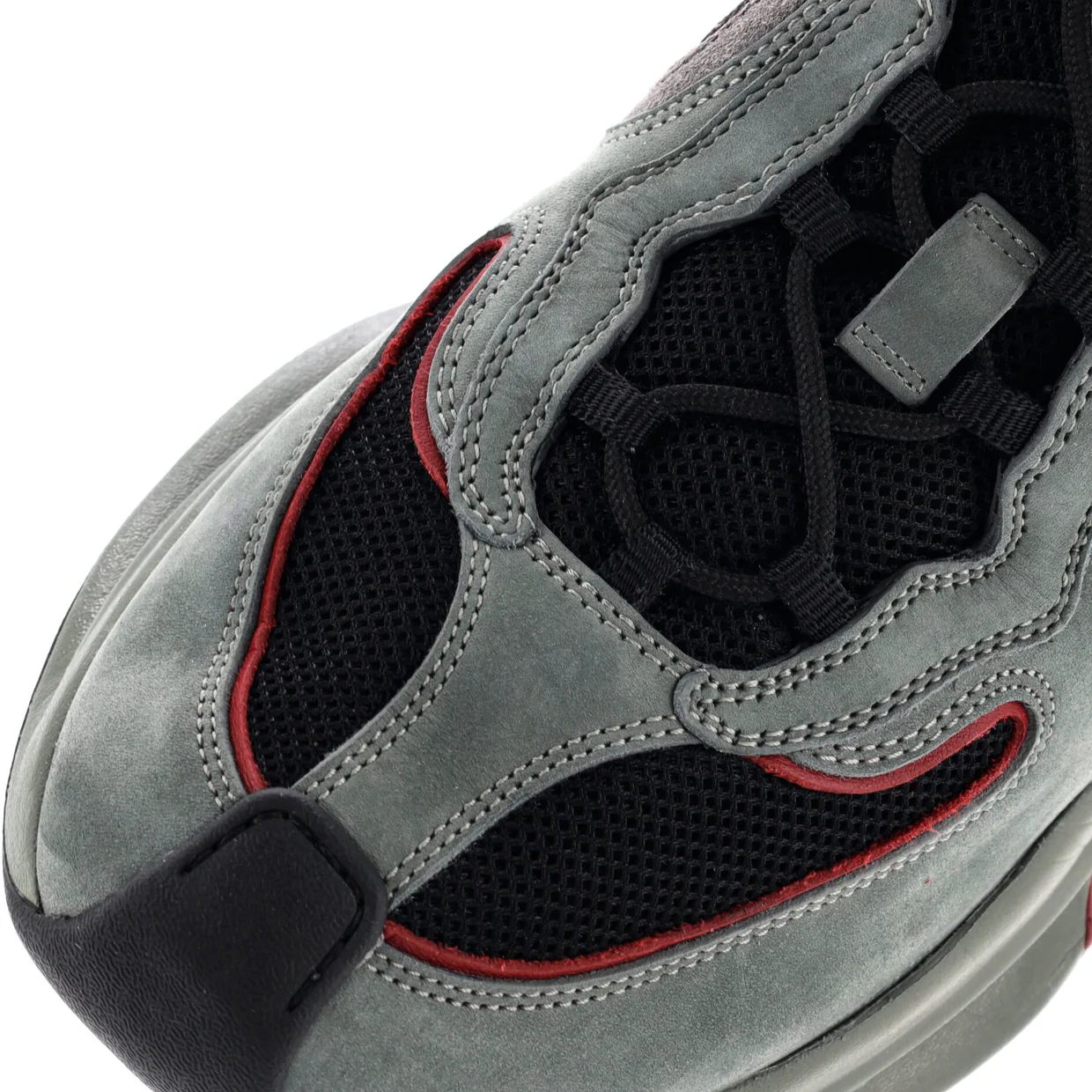 Run Sneakers Technical Fabric and Suede - Deep Luxury