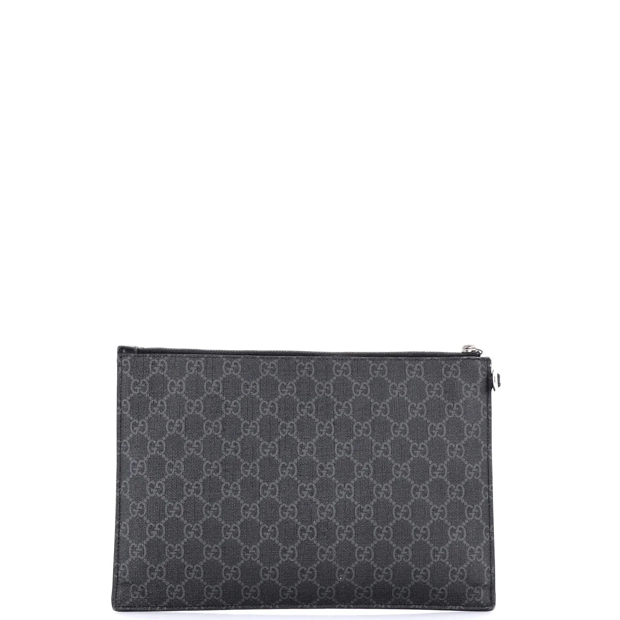 Zipped Pouch Printed GG Coated Canvas Medium - Deep Luxury
