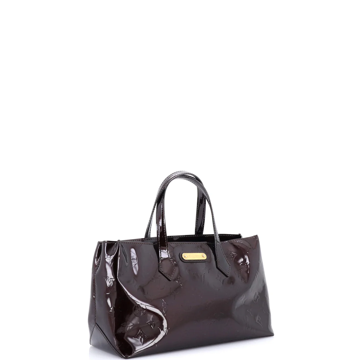 Wilshire Handbag Monogram Vernis PM - Deep Luxury