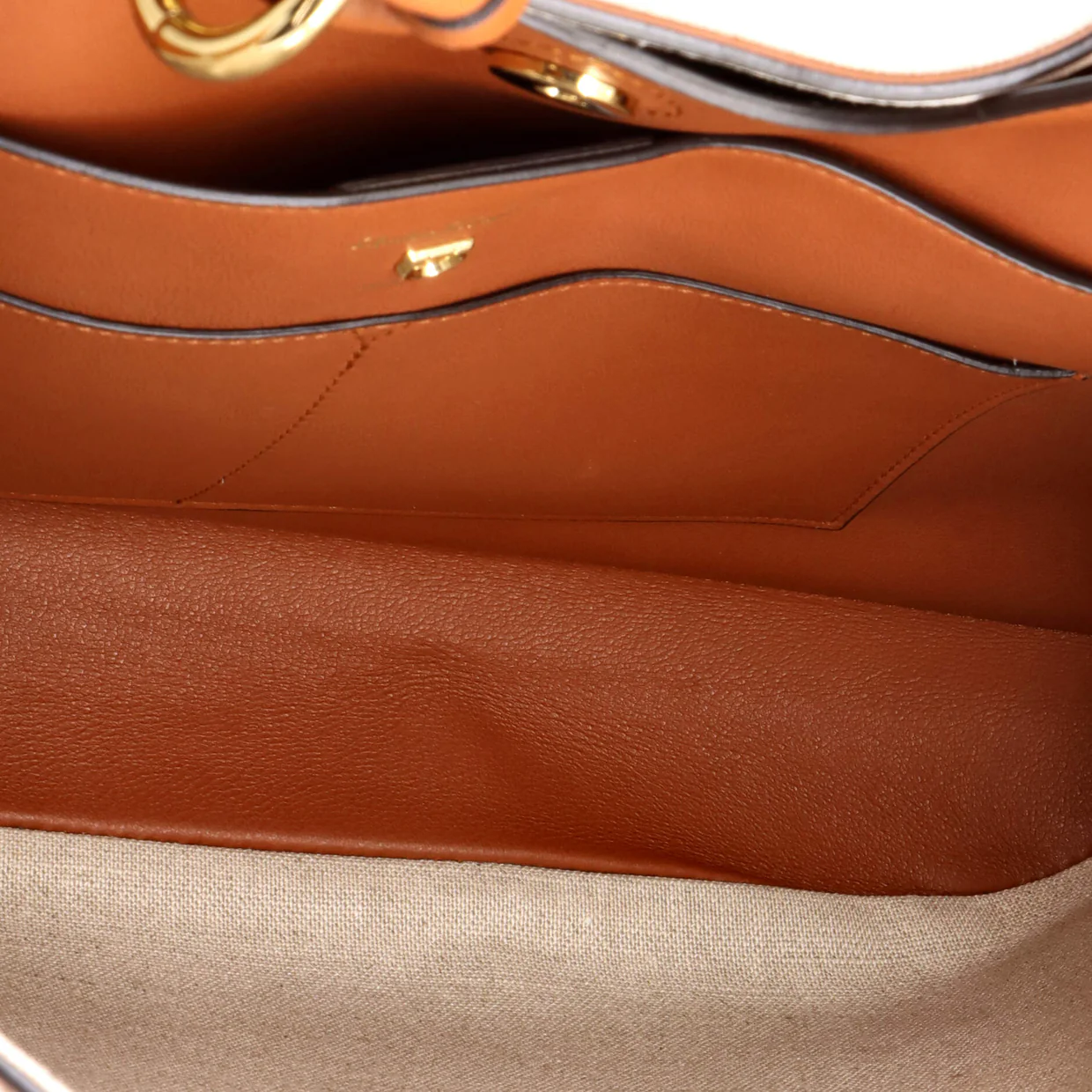 Glam Tote Bag Canvas and Leather - Deep Luxury