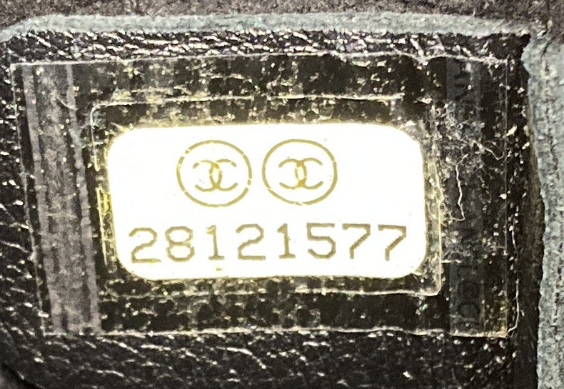 Logo Kisslock Frame Bag Quilted Calfskin Small - Deep Luxury