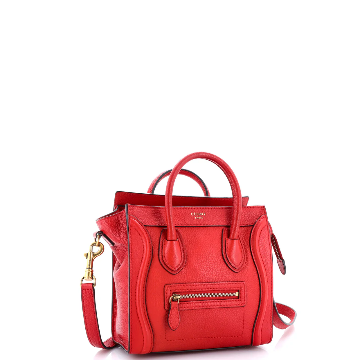 Luggage Bag Grainy Leather Nano - Deep Luxury