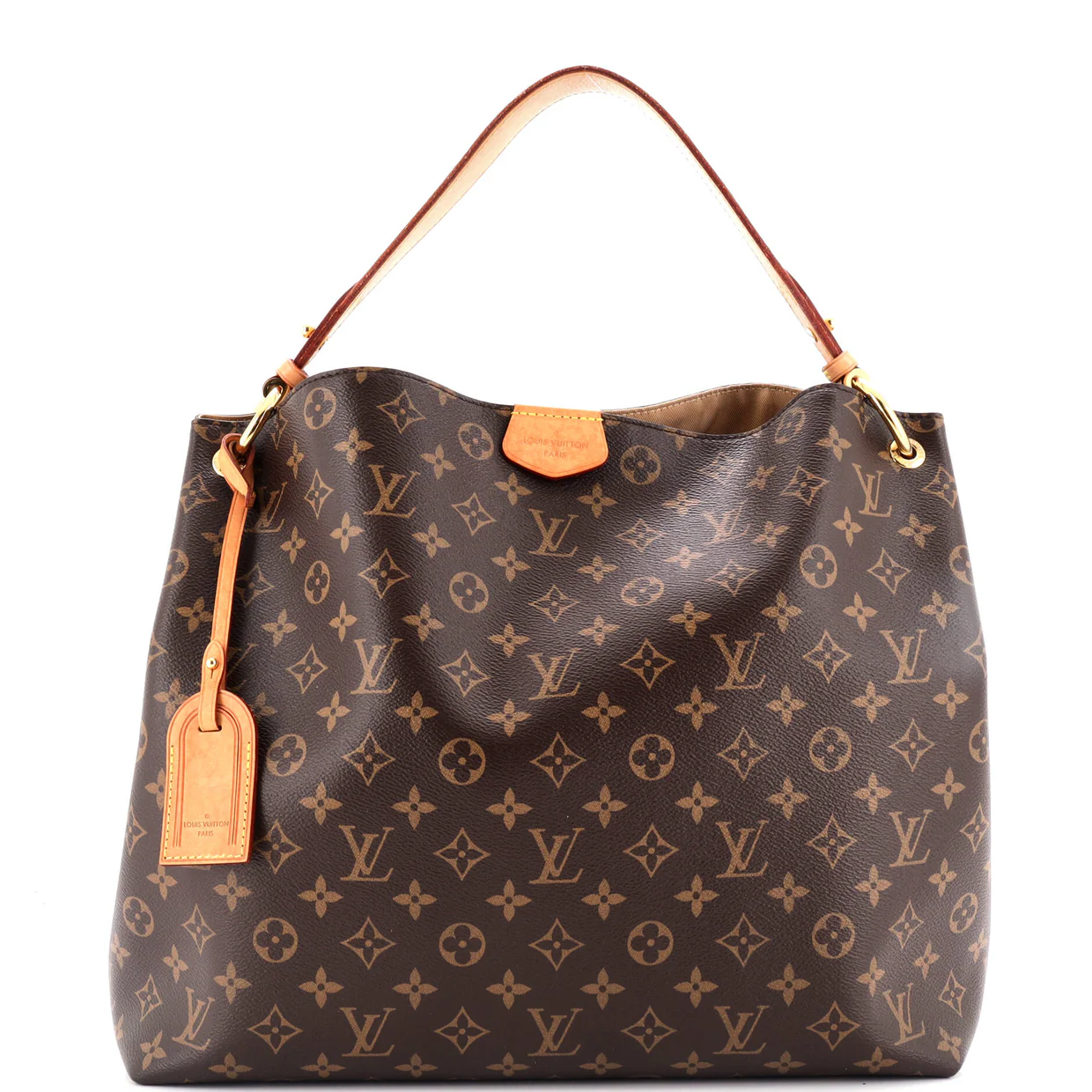 Graceful Handbag Monogram Canvas MM - Deep Luxury