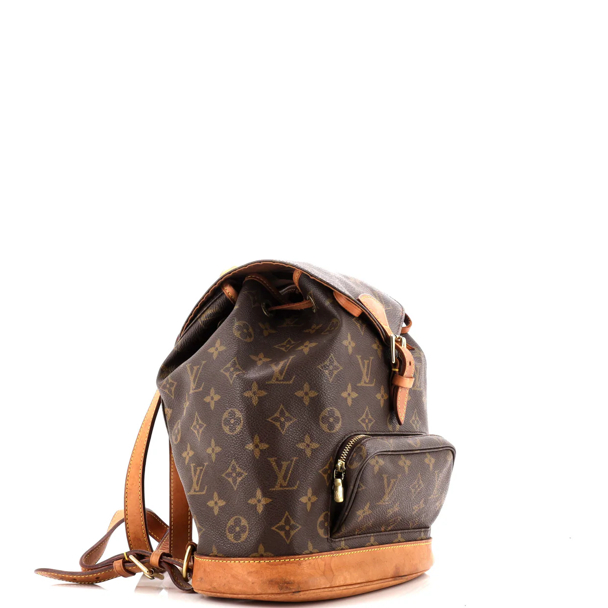 Vintage Montsouris Backpack Monogram Canvas MM - Deep Luxury