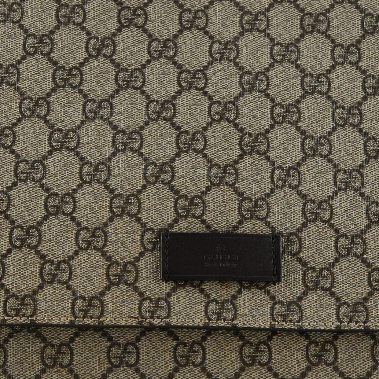 Diaper Bag GG Coated Canvas - Deep Luxury