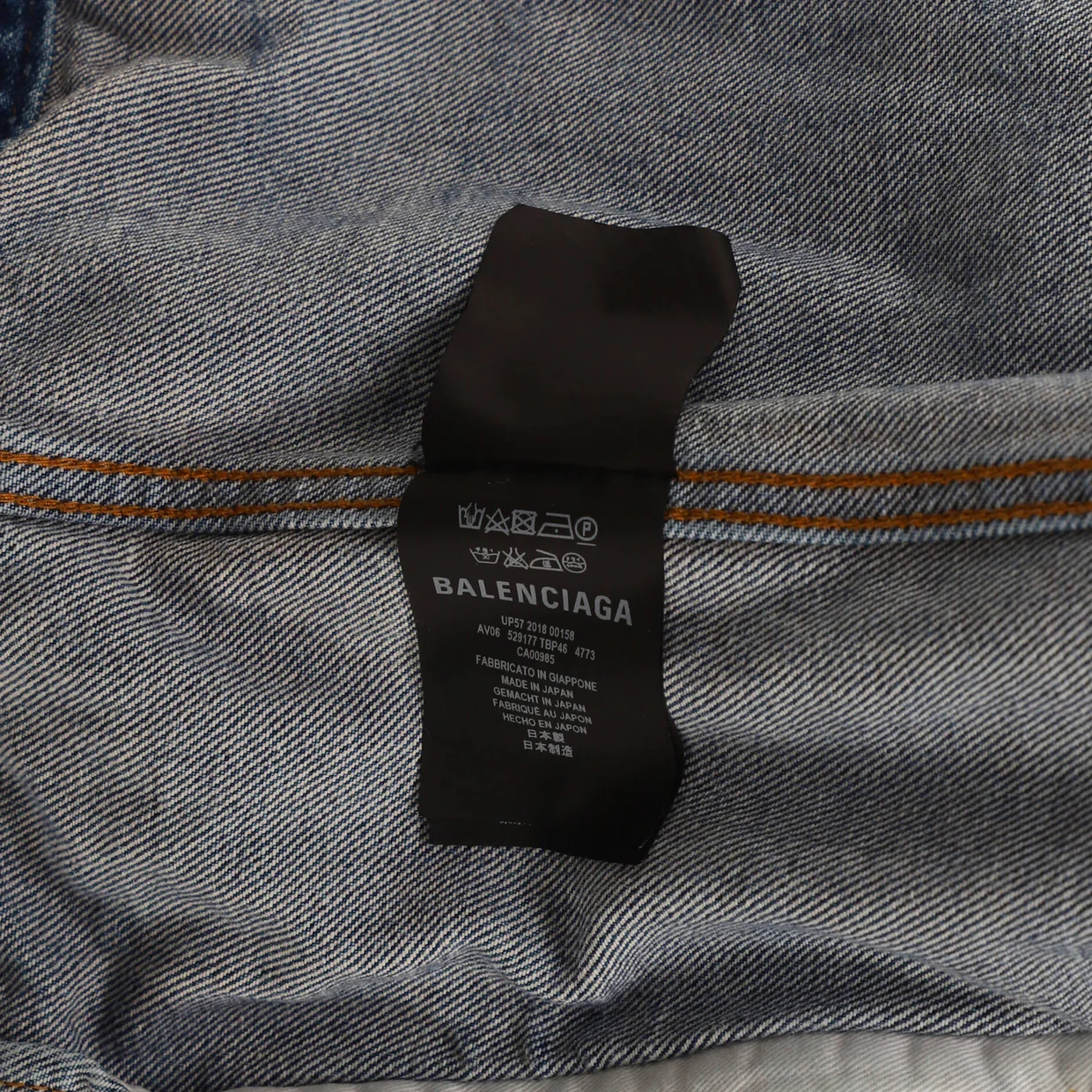 Women's Logo Oversized Jacket Denim - Deep Luxury