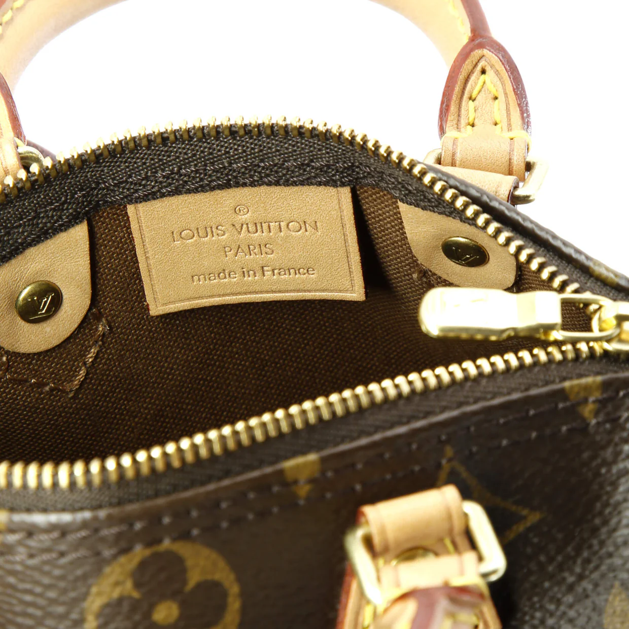 Speedy Bandouliere Bag Monogram Canvas Nano - Deep Luxury