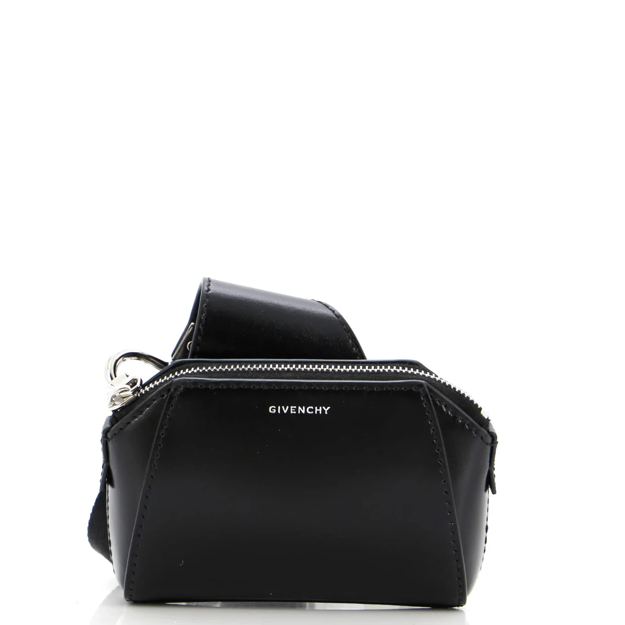 Antigona U Crossbody Bag Leather Mini - Deep Luxury