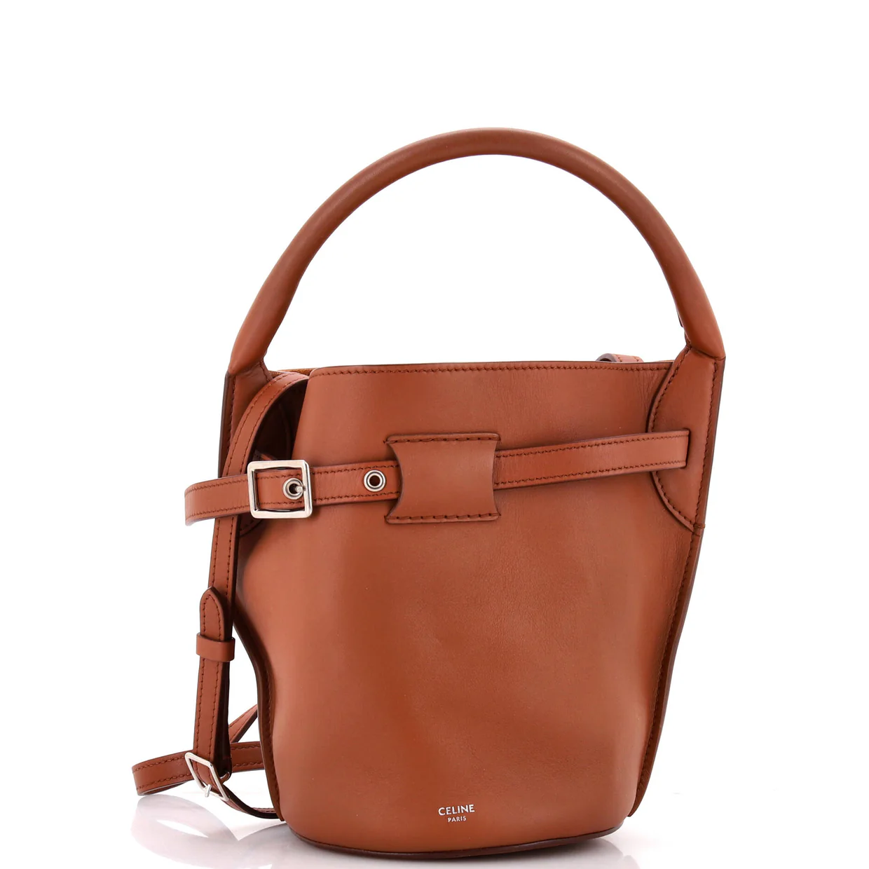 Big Bag Bucket Leather Nano - Deep Luxury