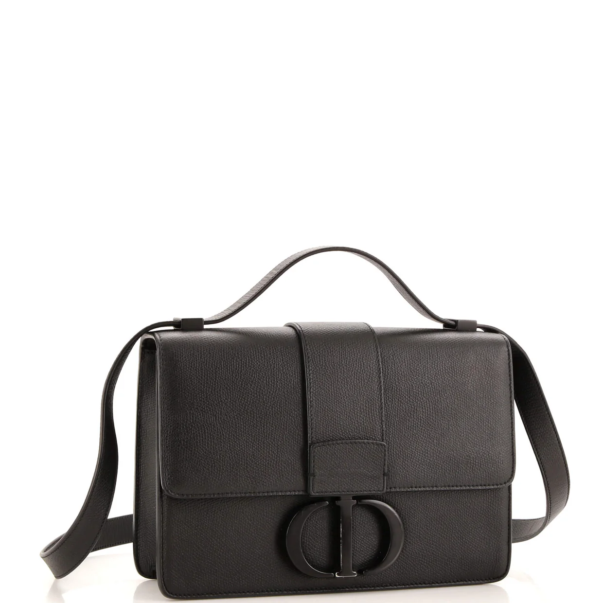 Ultra Matte 30 Montaigne Flap Bag Leather - Deep Luxury