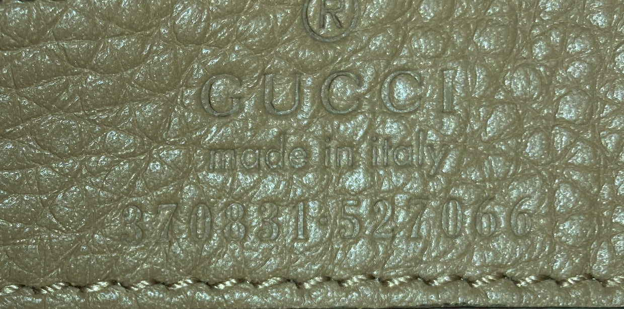 Bamboo Daily Top Handle Bag Leather Small - Deep Luxury