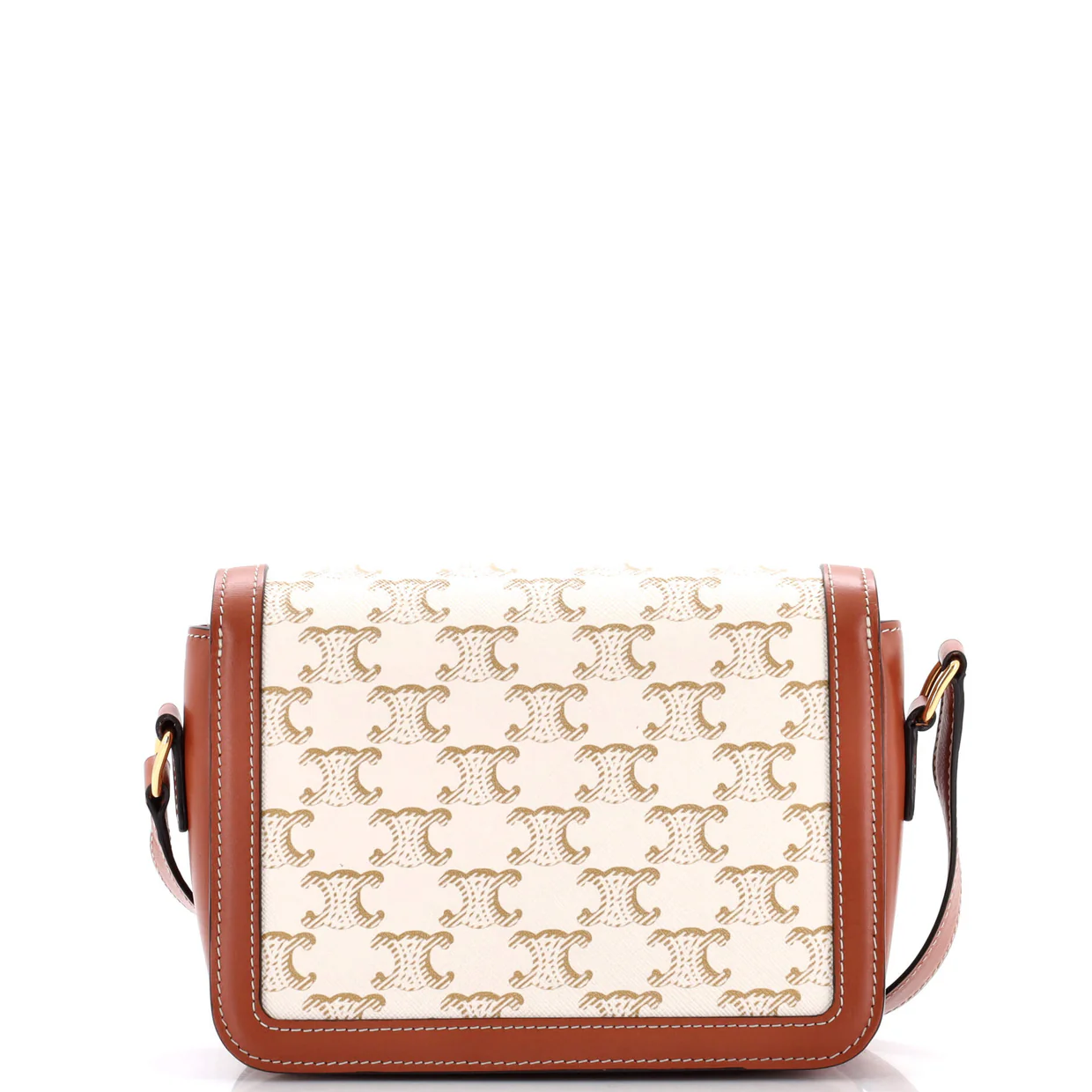 Triomphe Shoulder Bag Triomphe Coated Canvas Teen - Deep Luxury