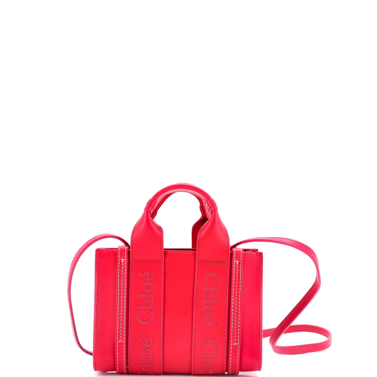 Woody Convertible Tote Leather Mini - Deep Luxury