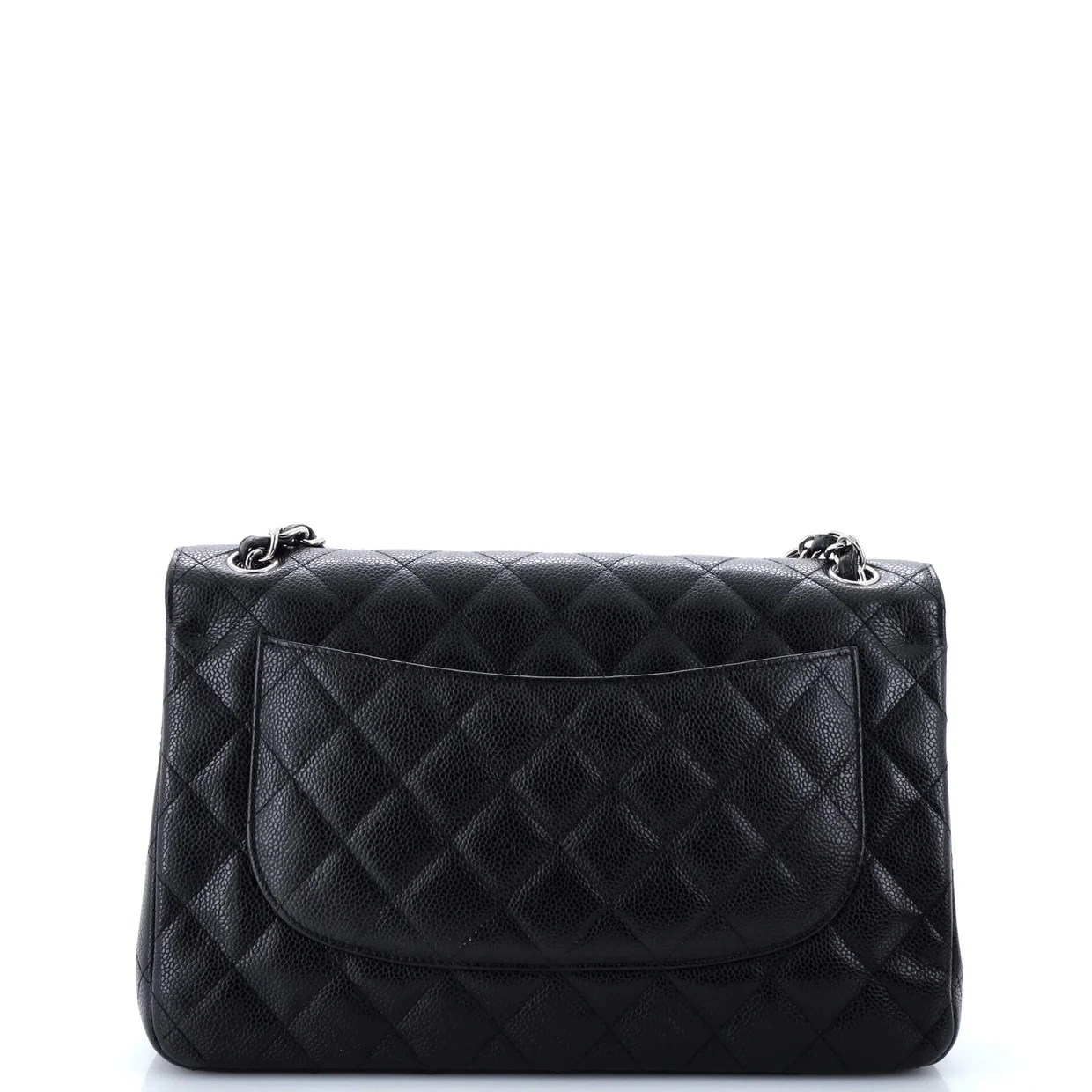 Classic Double Flap Bag Quilted Caviar Jumbo - Deep Luxury