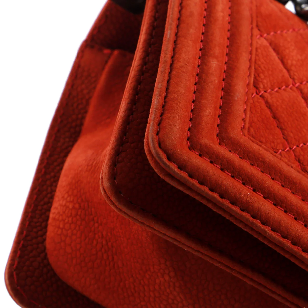 Boy Flap Bag Quilted Matte Caviar Small - Deep Luxury