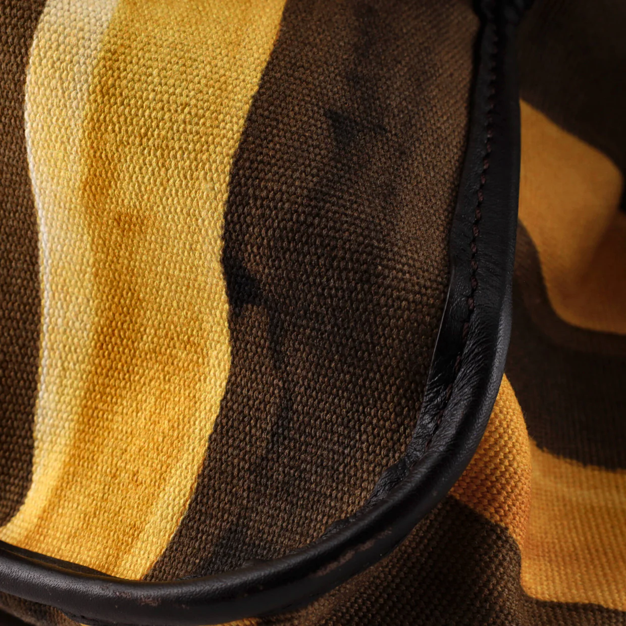 Flower Convertible Tote Pequin Canvas with Applique Large - Deep Luxury