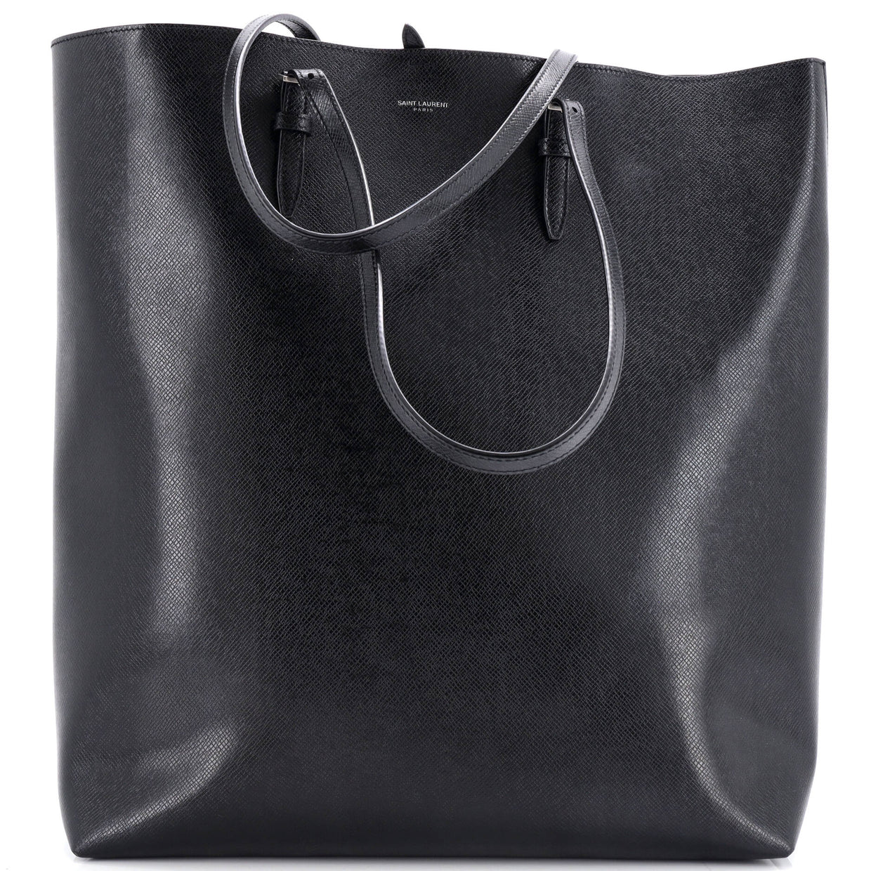 Belted Open Tote Leather - Deep Luxury