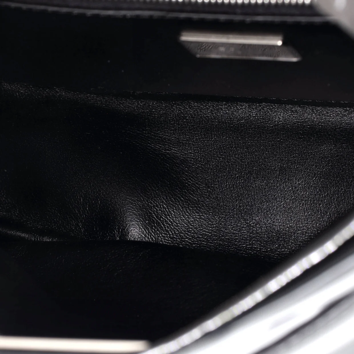 Resin Handle Peekaboo Bag Patent Mini - Deep Luxury