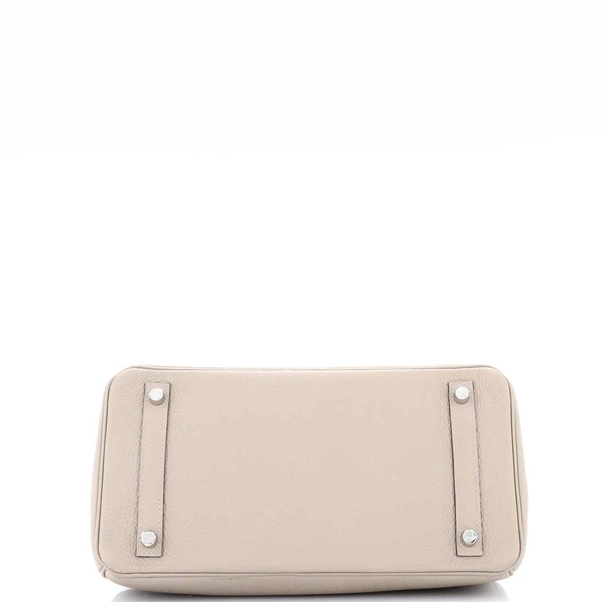 Birkin Handbag Grey Togo with Palladium Hardware 30 - Deep Luxury