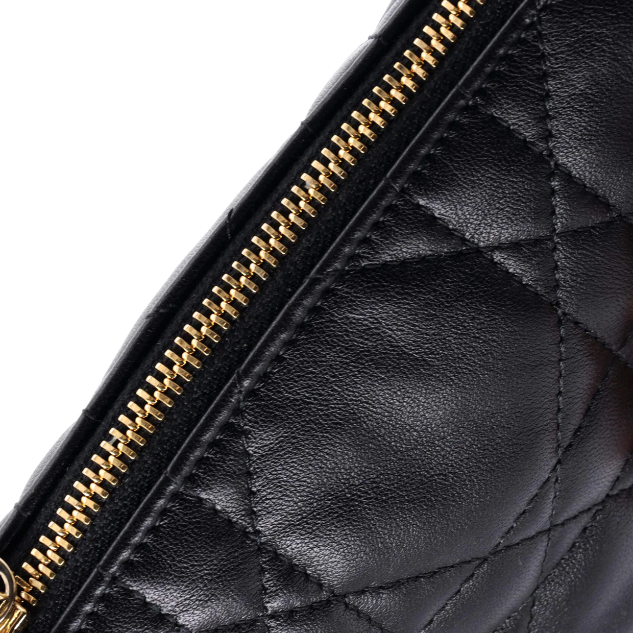 Vibe Hobo Cannage Quilt Lambskin Mini - Deep Luxury