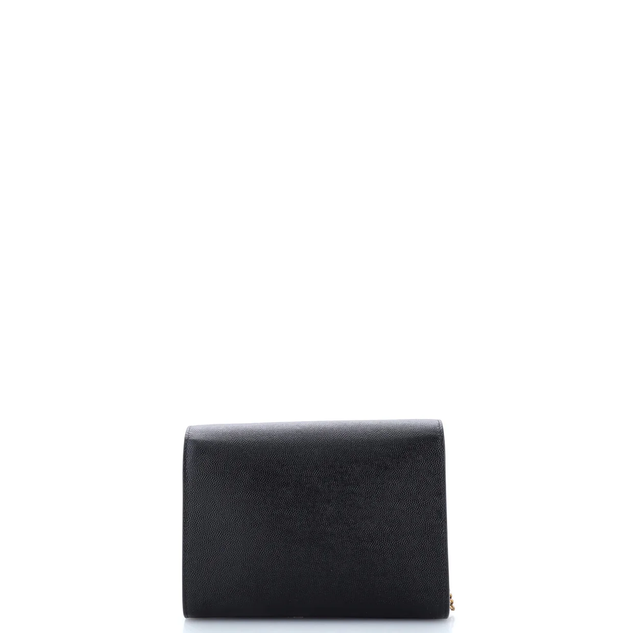Cassandra Chain Wallet Leather Mini - Deep Luxury